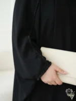 جزئیات سنگ و متریال جواهر دوزی دست دوز روی آستین چادر حجاب الزینب