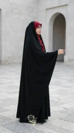 چادر جده عربی سولماز (نگین خطی) - Image 4